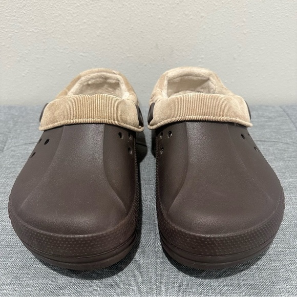 CROCS Blitzen Lined Brown Clogs main image 12